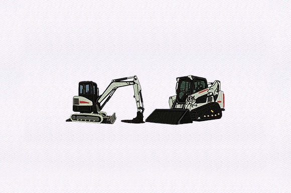 Bulldozer Excavator Embroidery Review