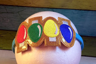 Christmas Lights ITH Headband Review