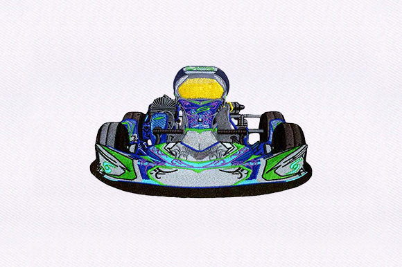 F1 Car Embroidery Design Review