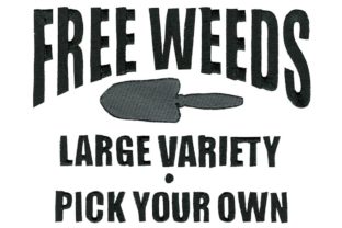 Free Weeds Embroidery Design Review