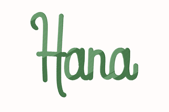 Hana Lettering Embroidery Design Review
