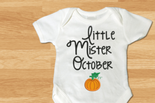 Little Mister October Pumpkin Applique Review