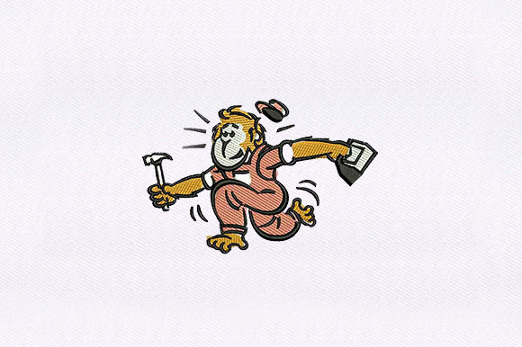 Monkey Worker Embroidery Review for Boutique Sweatshirts