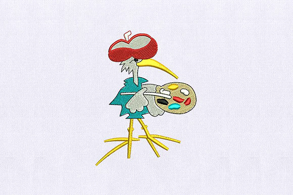 Painter Bird Embroidery Review for Handmade Gifts