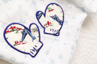 Snow Mittens Applique Review for Seasonal Embroidery
