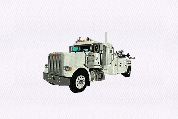 Tractor Trailer Embroidery Review