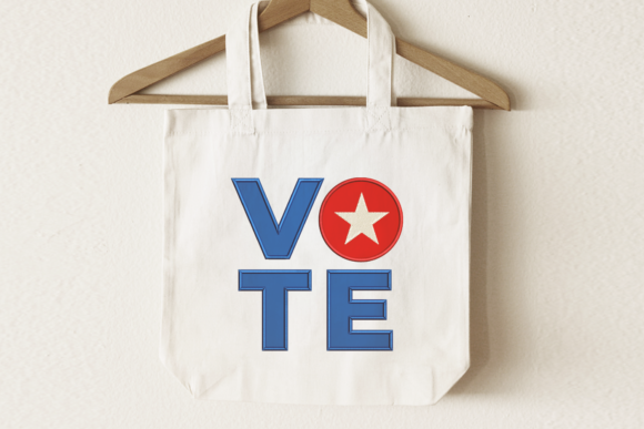Vote Square and Star Applique Review